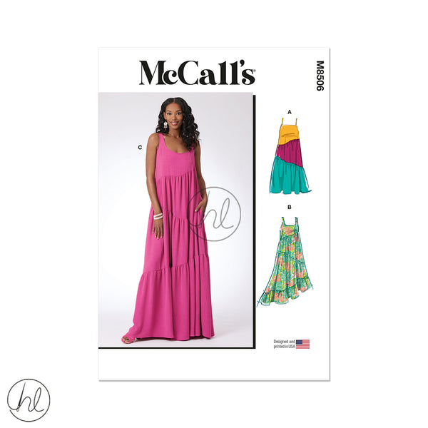 MCCALL'S PATTERN M8506