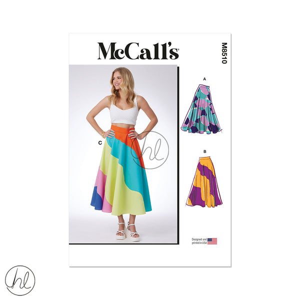 MCCALL'S PATTERN M8510