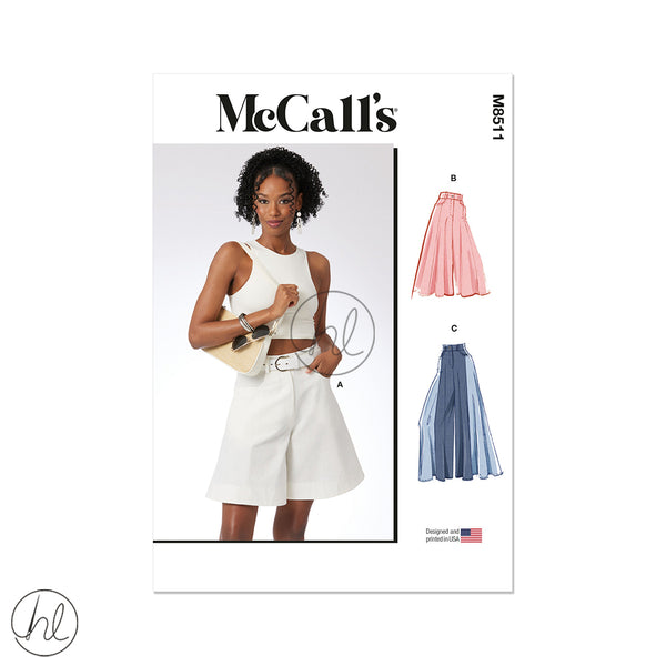 MCCALL'S PATTERN M8511