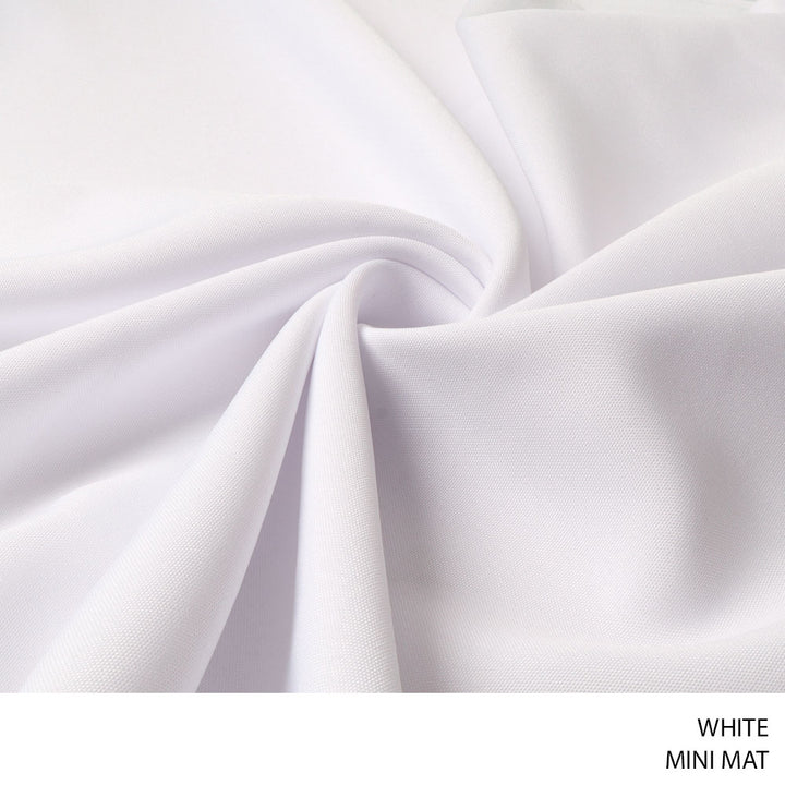 Mini Mat Fabric 150cm White – Habby And Lace