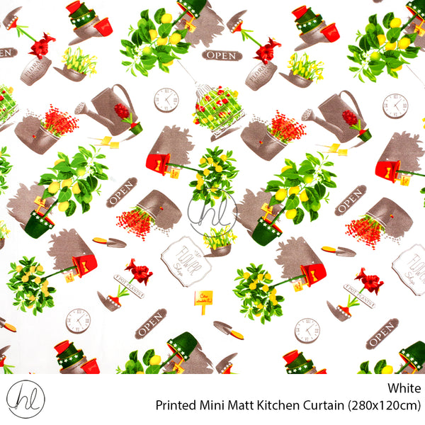 Kitchen Curtain Prt Mini Mat