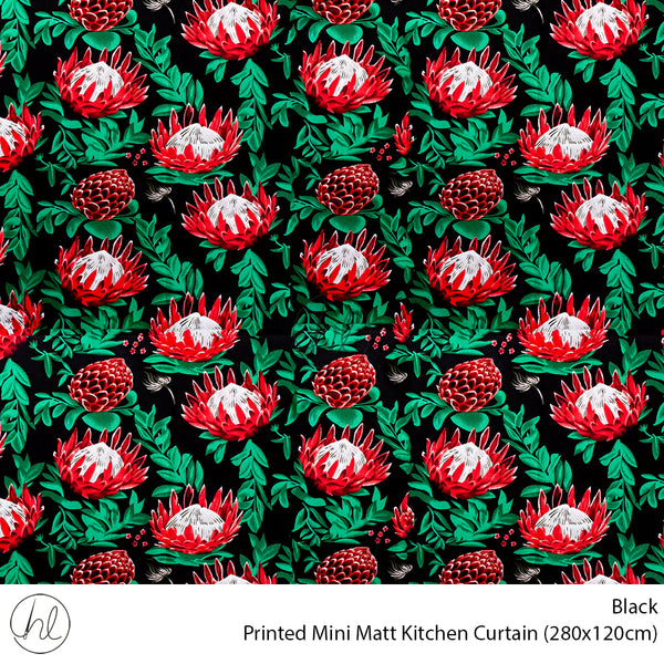 Kitchen Curtain Prt Mini Mat