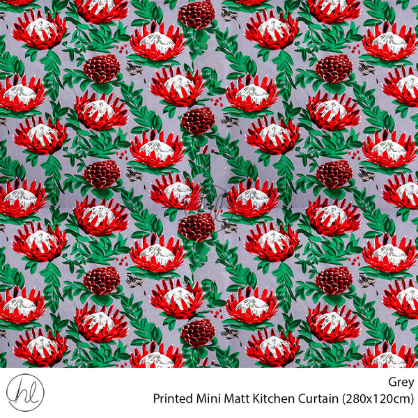 Kitchen Curtain Prt Mini Mat