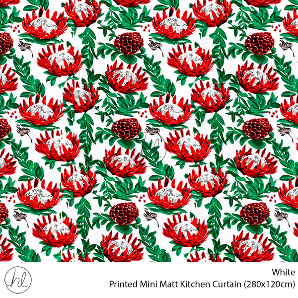 Kitchen Curtain Prt Mini Mat