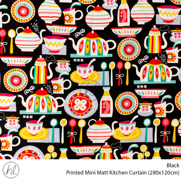 Kitchen Curtain Prt Mini Mat