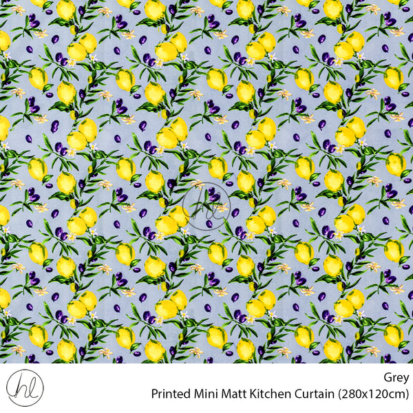 Kitchen Curtain Prt Mini Mat