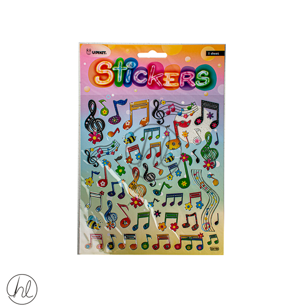 STICKERS - MUSICAL NOTES (224194)