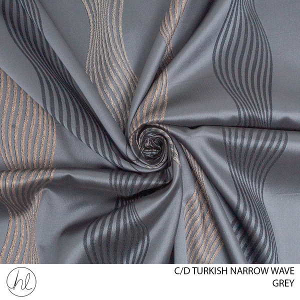 C/D Wave Narrow Turkish (472/0103)(280CM)(Grey)