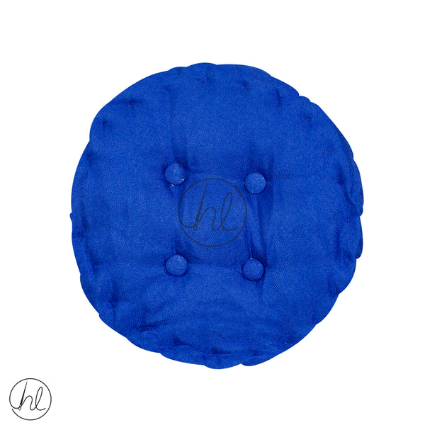 ROUND OUTDOOR CUSHION (ABY-4693) (BLUE)