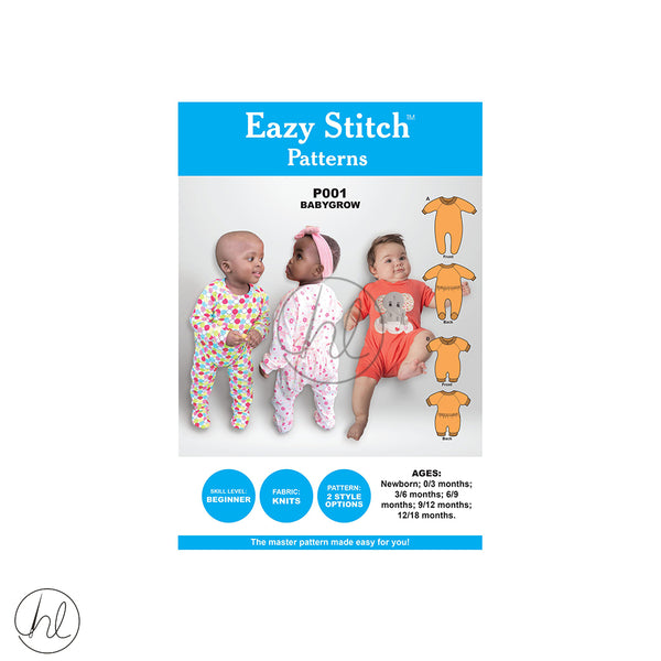 Eazy Stitch Patterns - BabyGrow P001