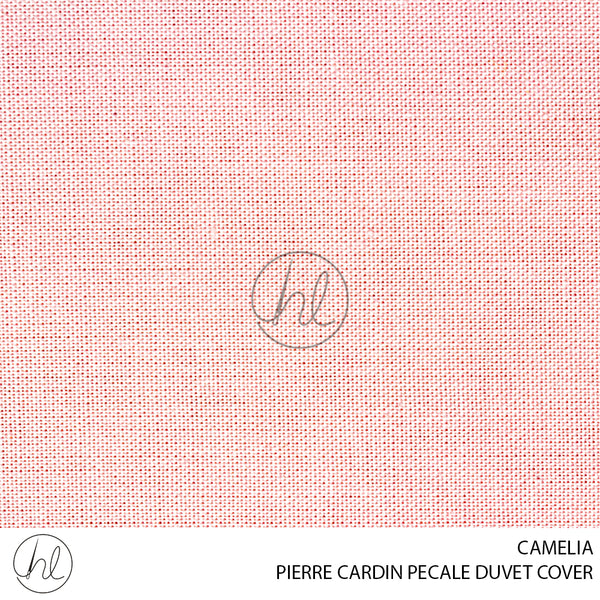 PERCALE DUVET COVER (CAMELIA) (PINK) (DOUBLE)