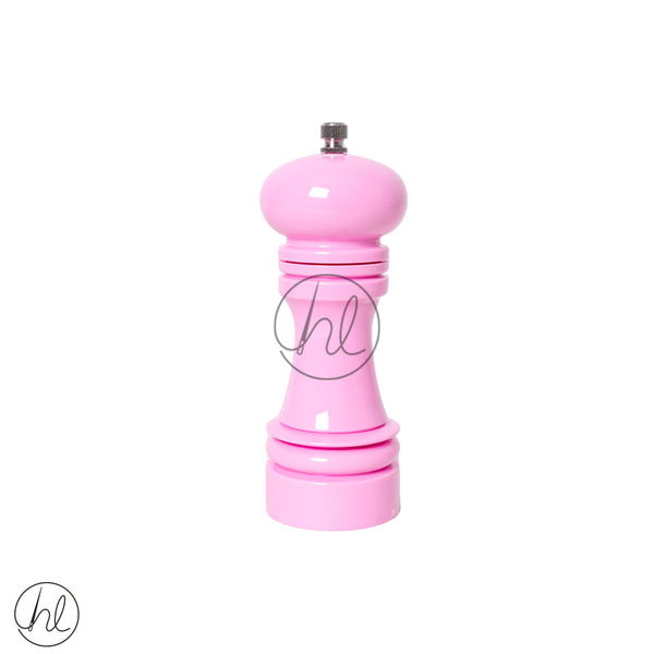 SALT AND PEPPER MILL GRINDER (T-4007B) (PINK) (SMALL)