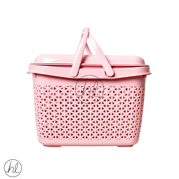 2 IN 1 PICNIC BASKET (ABY-4625) (PINK)