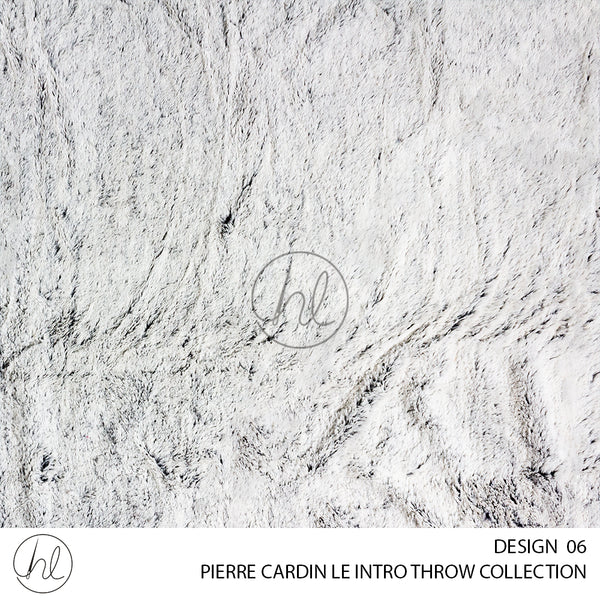 PIERRE CARDIN FAUX FUR SHERPA THROW (LE INTRO) (DESIGN 06) (150X200CM)