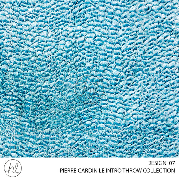 PIERRE CARDIN FAUX FUR SHERPA THROW (LE INTRO) (DESIGN 07) (150X200CM) (2 FOR 500)
