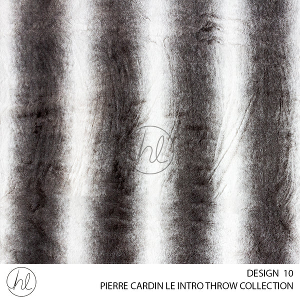 PIERRE CARDIN FAUX FUR SHERPA THROW (LE INTRO) (DESIGN 10) (150X200CM)