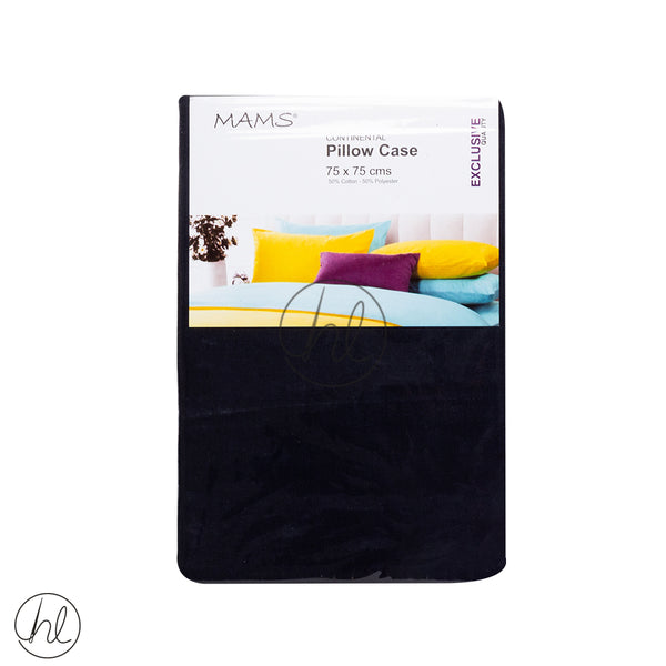 Continental Pillow Cases (Navy) (75x75cm)