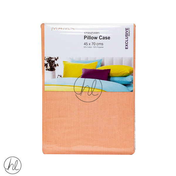 Standard Pillow Cases (Peach) (45x70cm)