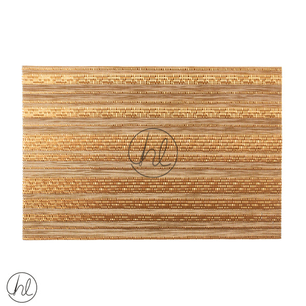 PLACE MAT (ABY-3031) (GOLDEN BROWN)