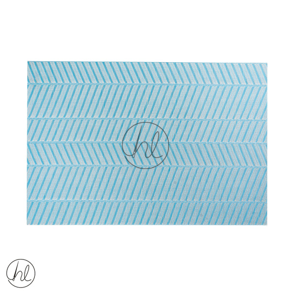 PLACEMAT (ABY-3658) (BLUE/WHITE) (RECTANGLE)