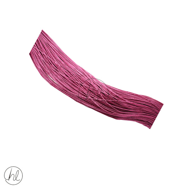 Lurex Cord Dusty Pink Free