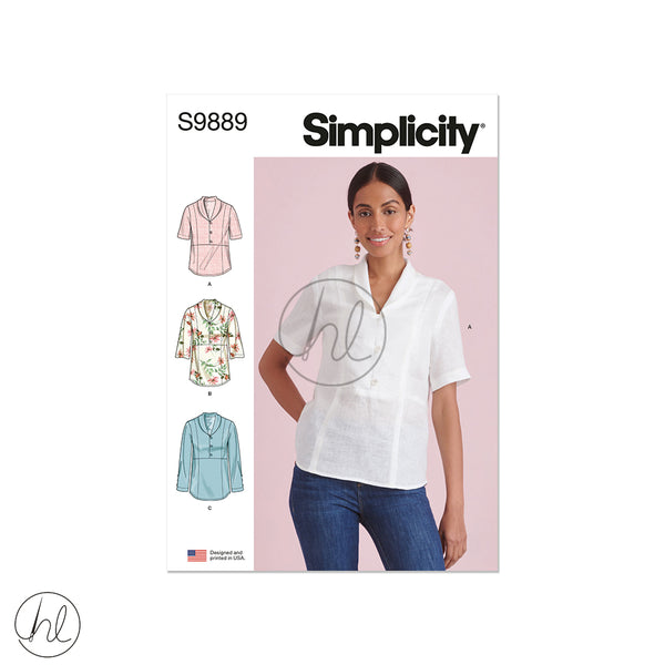 SIMPLICITY PATTERN S9889