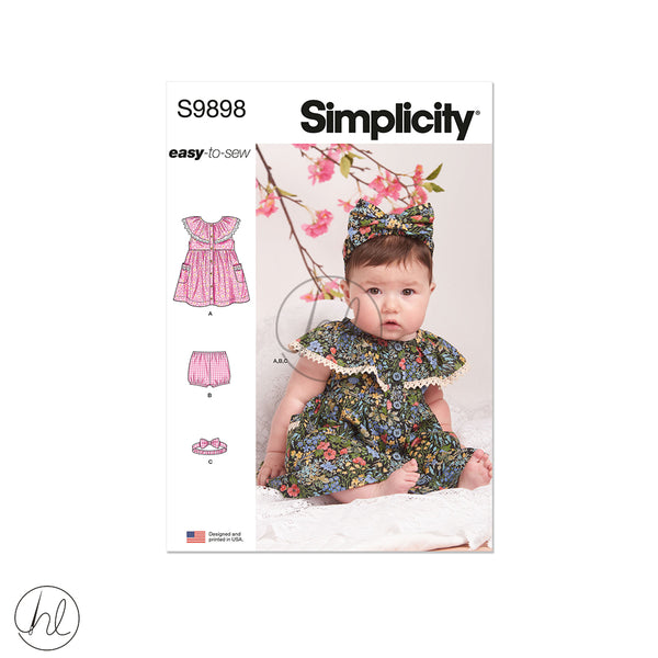 SIMPLICITY PATTERN S9898