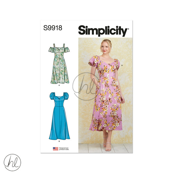 Simplicity Patterns S9918