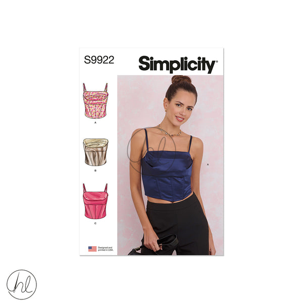 Simplicity Patterns S9922