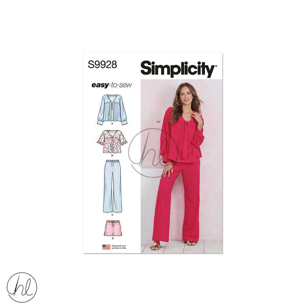 Simplicity Patterns  S9928