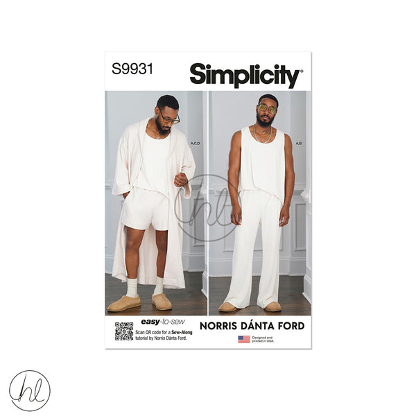 Simplicity Patterns S9931