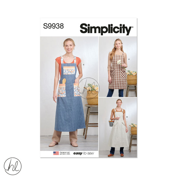 Simplicity Pattern S9938