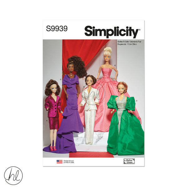 Simplicity Pattern S9939