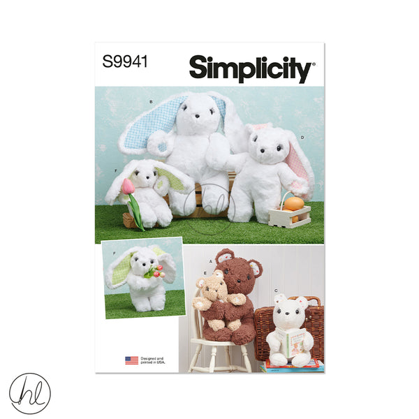 Simplicity Pattern S9941