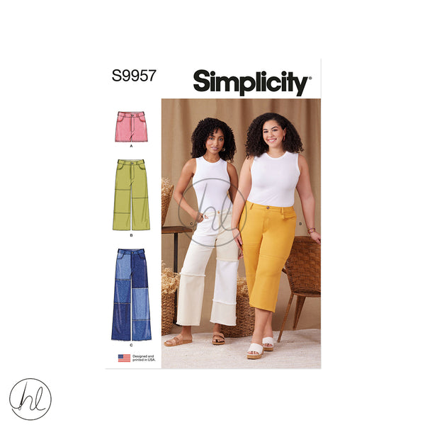 Simplicity Patterns S9957