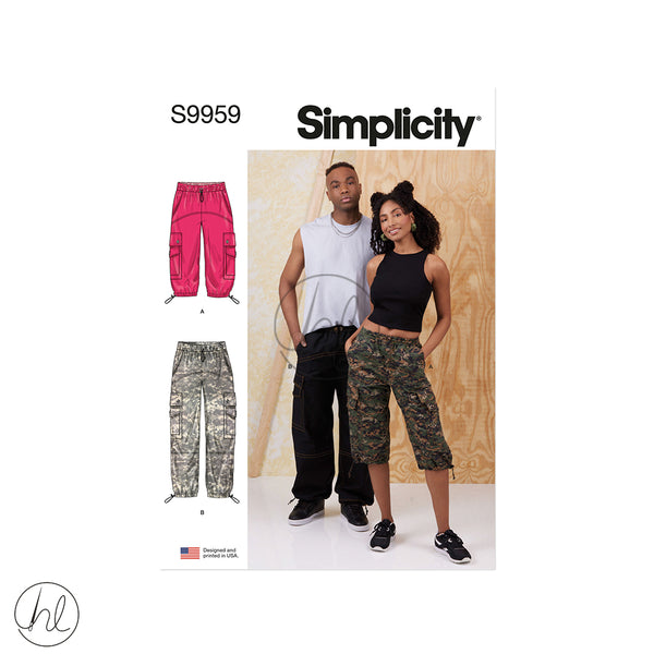 Simplicity Patterns S9959