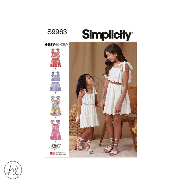 Simplicity Patterns  S9963