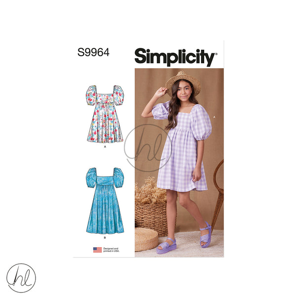 Simplicity Patterns S9964