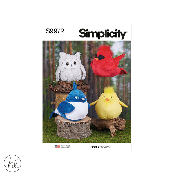 Simplicity Patterns  S9972