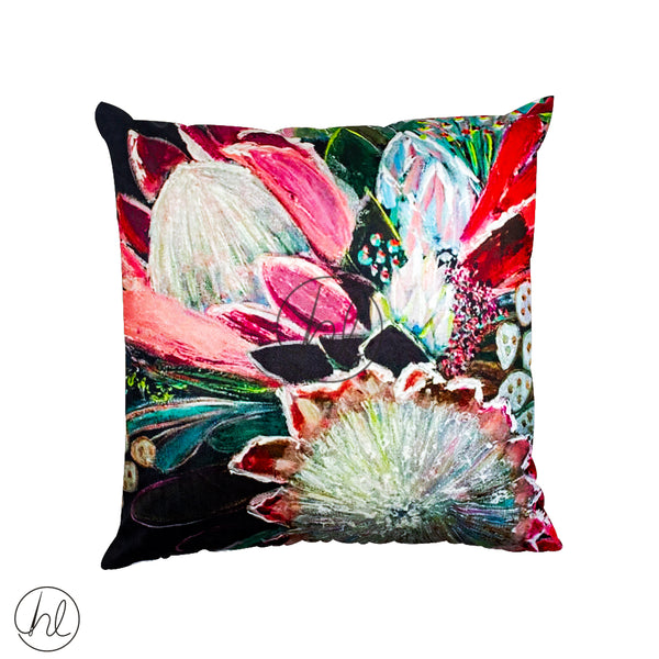 PRINTED SCATTER CUSHION (DESIGN 05) (PINK) (60X60CM)