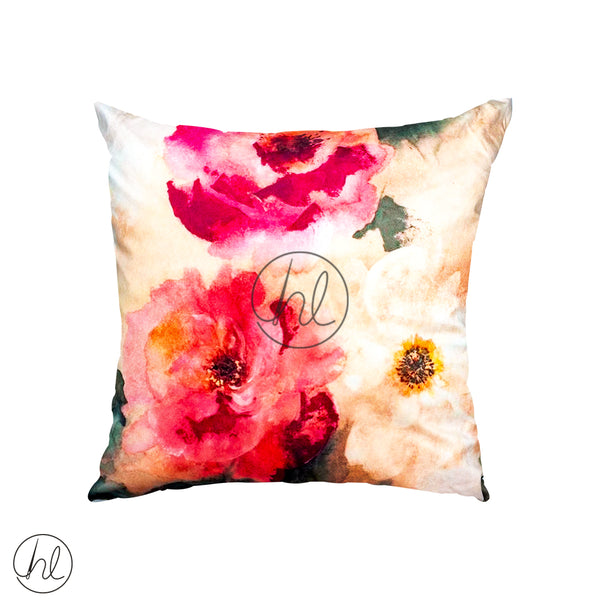 PRINTED SCATTER CUSHION (DESIGN 16) (PINK) (60X60CM)