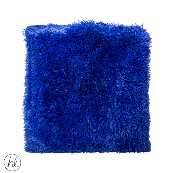FLUFFY SCATTER CUSHION (IE) (BLUE) (50X50CM)