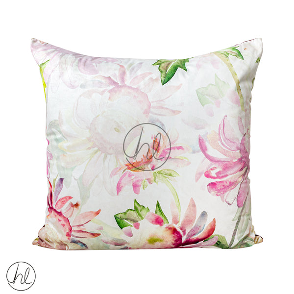 PRINTED SCATTER CUSHION (DESIGN 10) (PINK) (60X60CM)