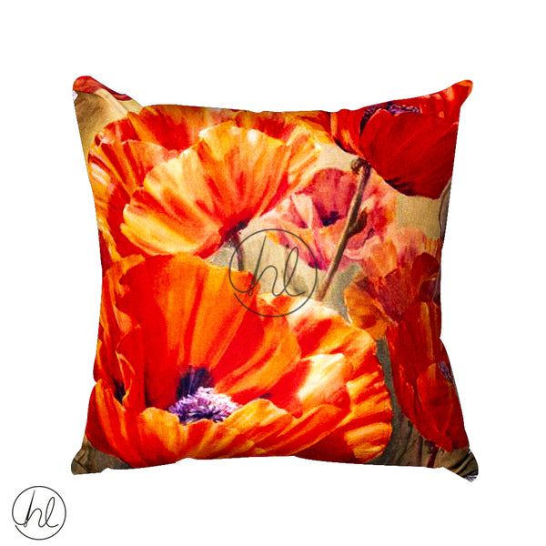 SCATTER CUSHION (ASSORTED) (CORAL) (50X50CM)