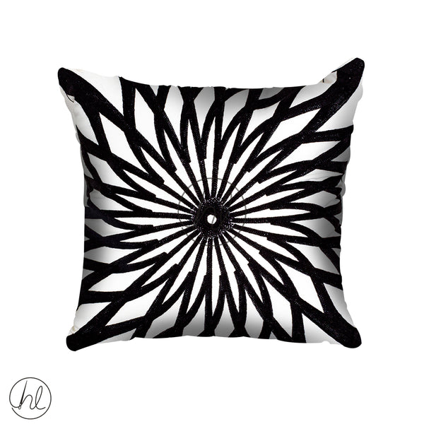 SCATTER CUSHION (ABY-3880) (BLACK) (45X45CM)