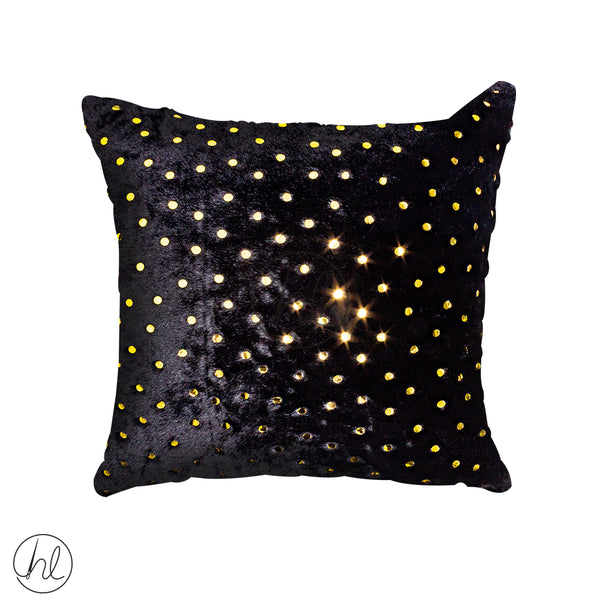 SCATTER CUSHION (ABY-3615) (BLACK) (45X45CM)