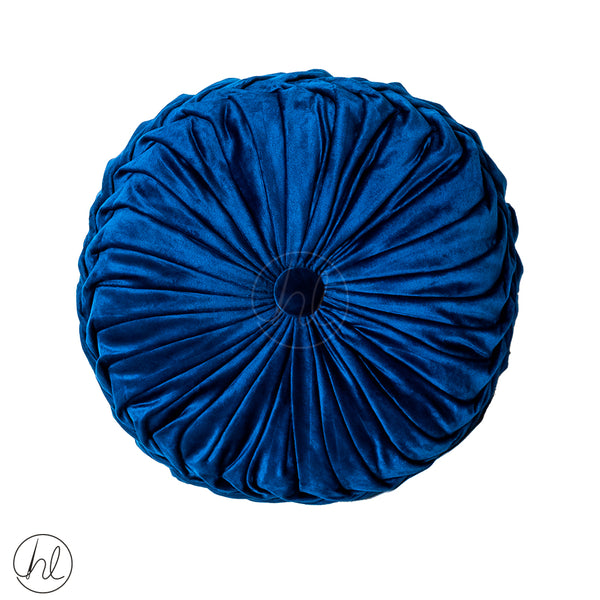 ROUND SCATTER CUSHION	(ABY-4309) (BLUE)