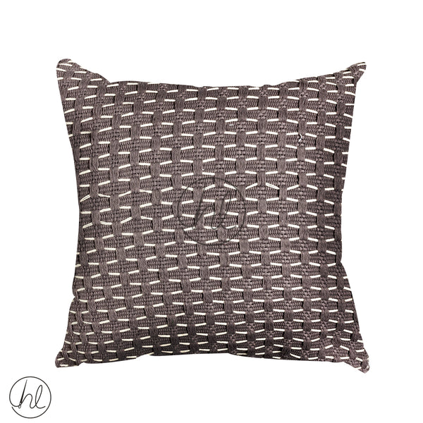 SCATTER CUSHION (ABY-4728) (BROWN) (45X45CM)