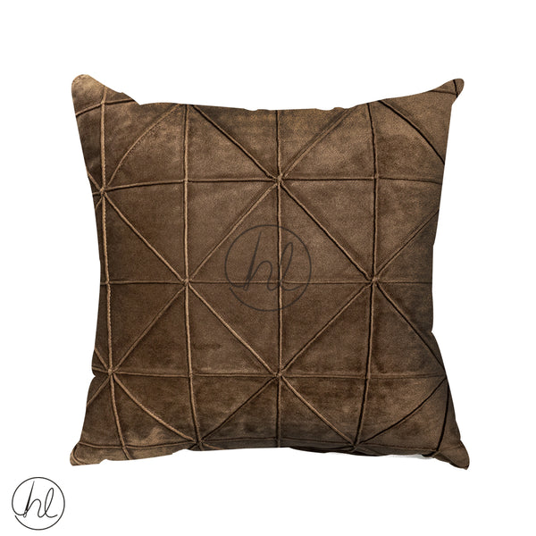 SCATTER CUSHION (ABY-3996) (BROWN) (45X45CM)