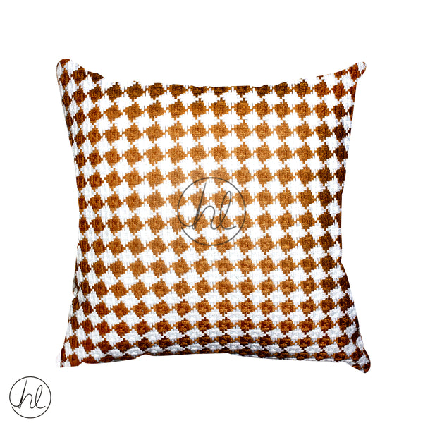 SCATTER CUSHION (ABY-4724) (BROWN) (45X45CM)